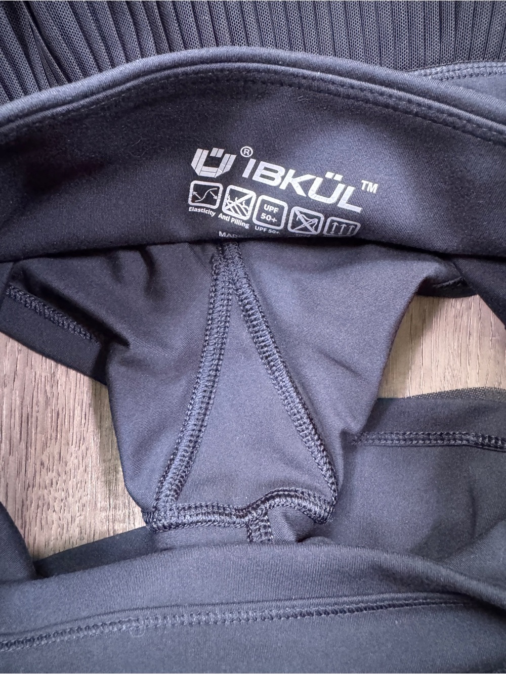 IBKUL Black Pleated Tennis Skort with Built-In Shorts S - Picture 10 of 13